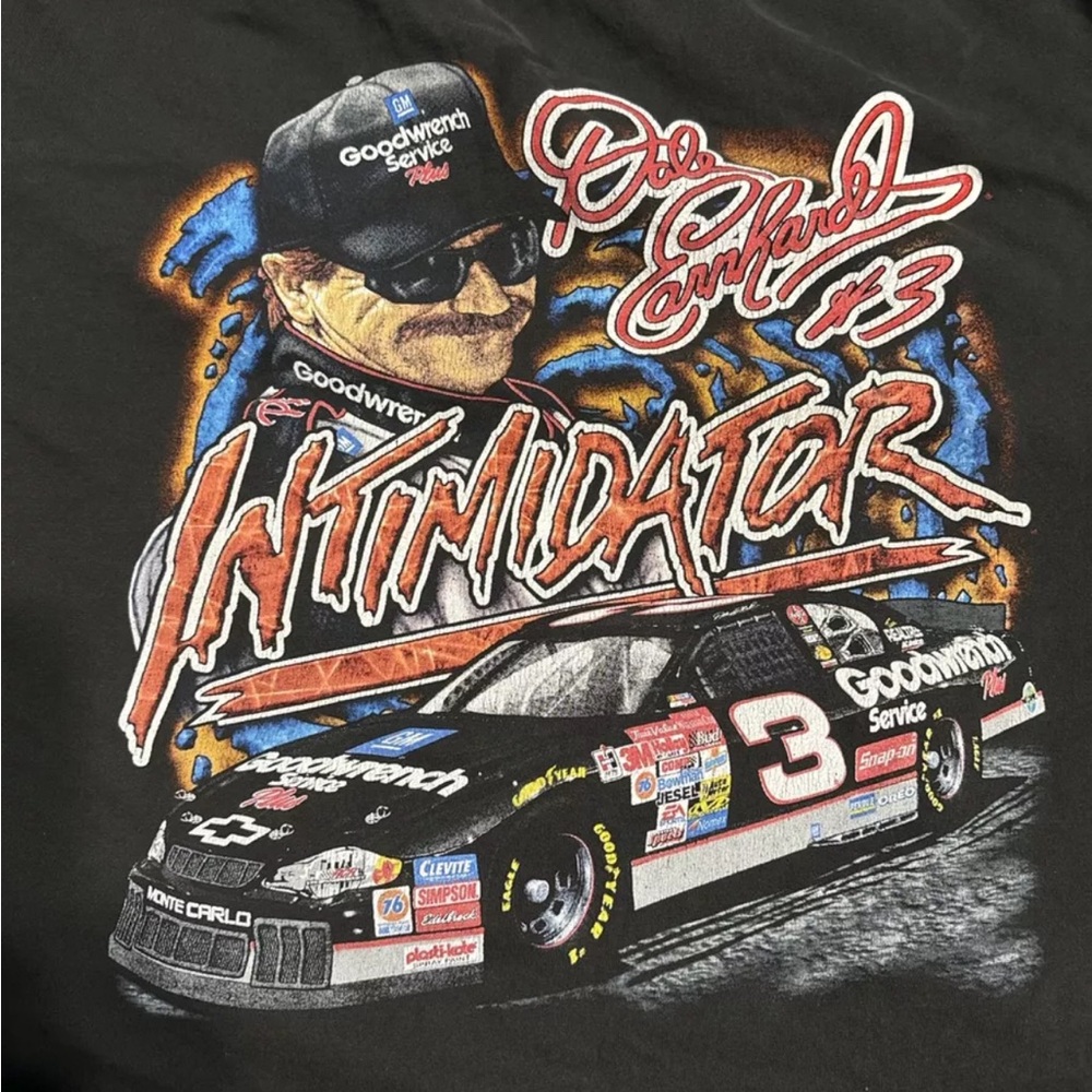 Dale Earnhardt 2001 Intimidator Double Sided Tee XXL